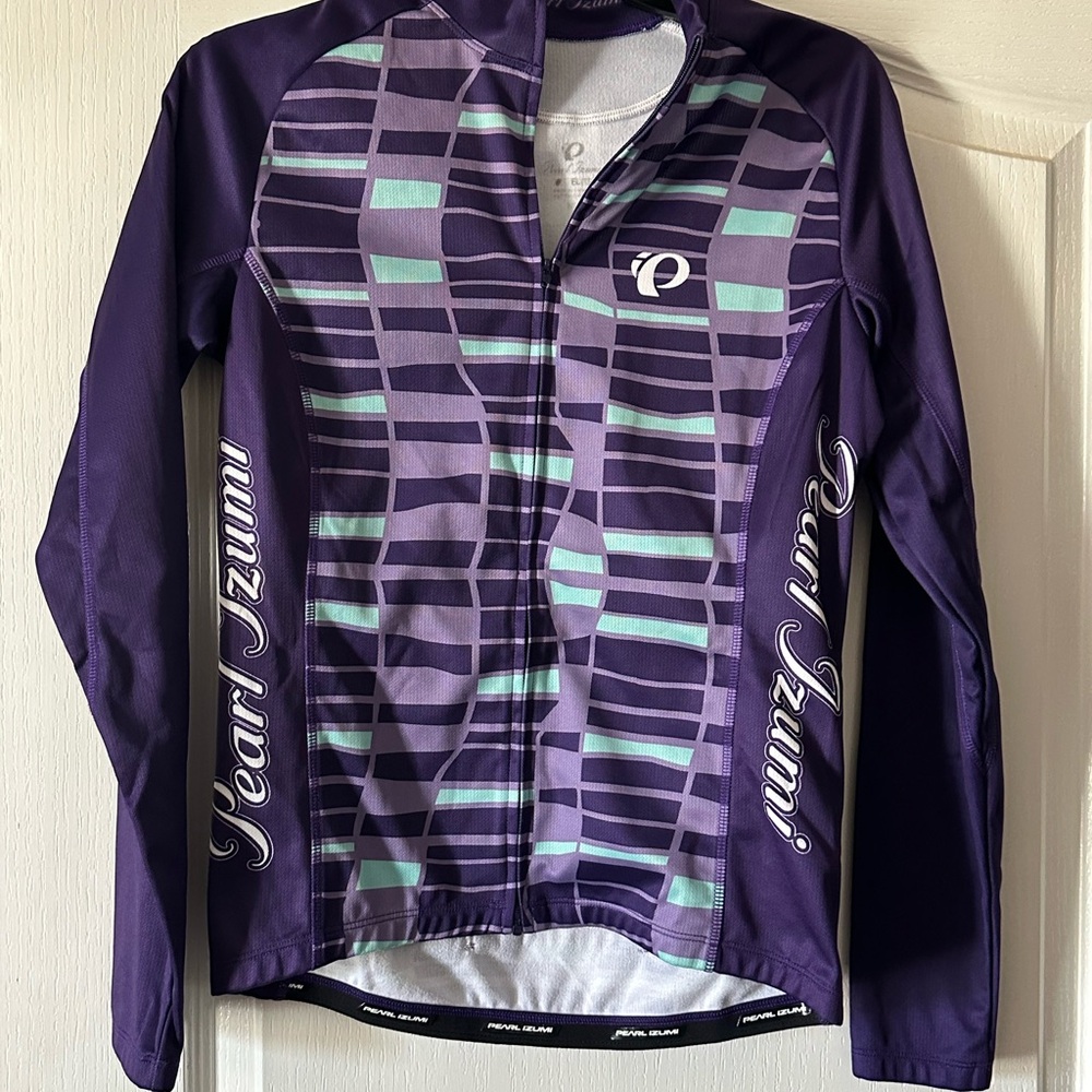 Pearl Izumi Women's Purple and Teal Jersey